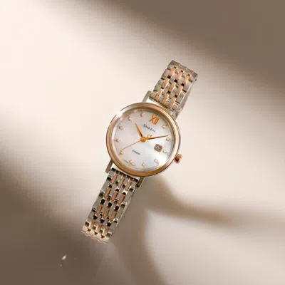 Pre-owned Casio Sheen Shs-d300spg-7aprs Solar Watch Ladies Watch【shipping From China