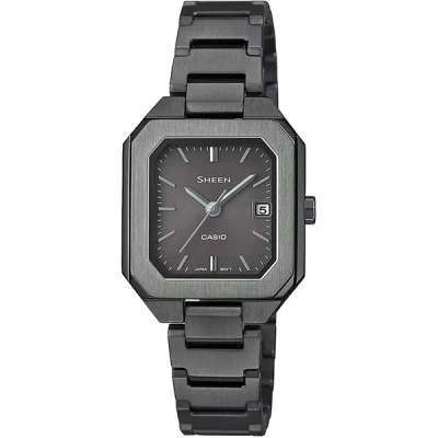 Pre-owned Casio Sheen Watch Shs-4528bj-8ajf Japan
