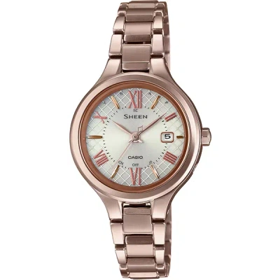 Pre-owned Casio Sheen Watch Shw-7000tcg-4ajf Japan