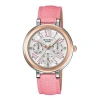 Casio Sheen Waterproof Dark Pink Analog