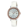 Casio Sheen Waterproof Solar Powered Quartz White Analog