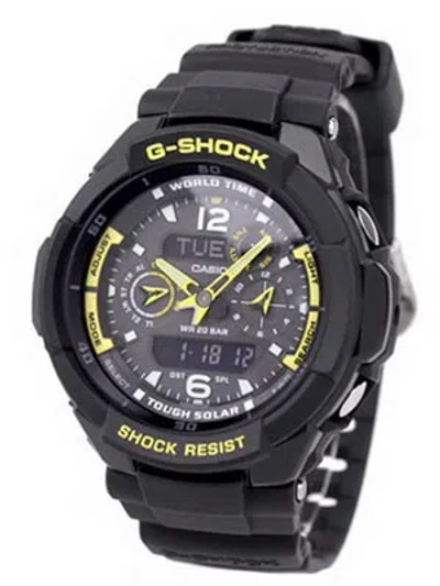 Pre-owned Casio Shock Gravity Defier Men's Watch G-1250b-1