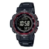 Casio Solar Powered Sports Mens Blackred Digital