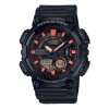 Casio Solar Powered Waterproof Sports Mens Black Analog/digital Combo