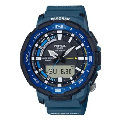 Casio Sports Mens Blue Analog/digital Combo