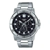 Casio Sports Quartz Waterproof Mens Black Analog In Neutral
