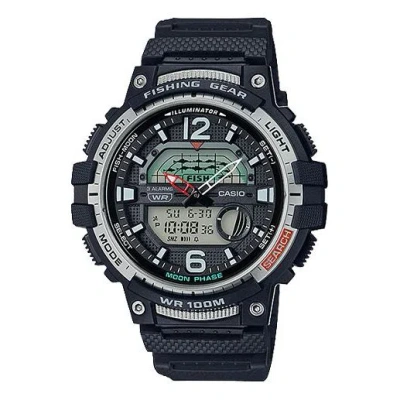 Casio Sports Quartz Waterproof Mens Black Analog/digital Combo