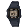 Casio Sports Quartz Waterproof Mens Blackgold Digital In Blue