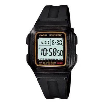 CASIO CASIO SPORTS QUARTZ WATERPROOF UNISEX MENS BLACK DIGITAL