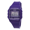 Casio Sports Quartz Waterproof Unisex Mens Blue Digital In Purple