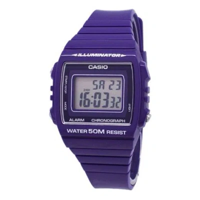 Casio Sports Quartz Waterproof Unisex Mens Blue Digital In Purple