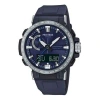 Casio Sports Solar Powered Mens Black Analog In Blue