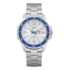 Casio Sports Stainless Steel Strap Silver Strapsilver Dial Mens Silversilver Analog