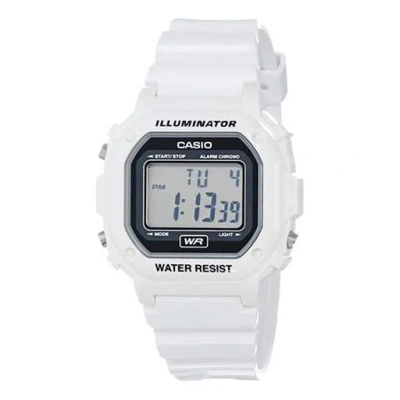 Casio Sports Waterproof White Digital