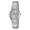 Casio Stainless Steel Strap Silver Analog In Metallic