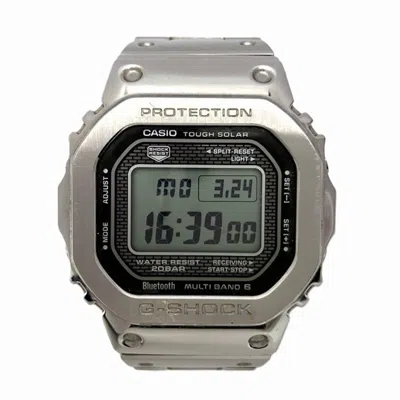 Pre-owned Casio Stainless Steel Wristwatch ()