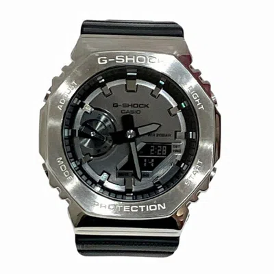 Pre-owned Casio Stainless Steel Wristwatch ()