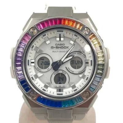 Pre-owned Casio Stainless Steel Wristwatch () In Multi