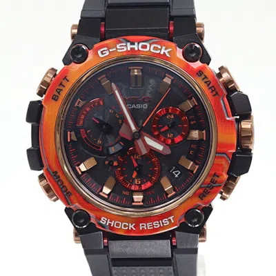Pre-owned Casio Stainless Steel Wristwatch () In Multi