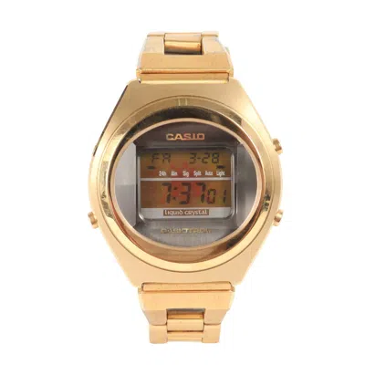 Pre-owned Casio Stainless Steel Wristwatch () In Multi