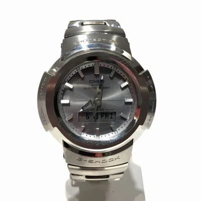 Pre-owned Casio Stainless Steel Wristwatch () In Multi