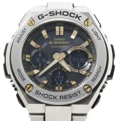 Pre-owned Casio Stainless Steel Wristwatch () In Multi