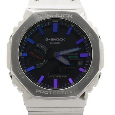 Pre-owned Casio Stainless Steel Wristwatch () In Multi