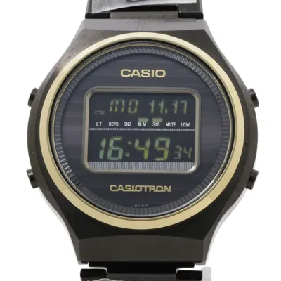 Pre-owned Casio Stainless Steel Wristwatch () In Multi