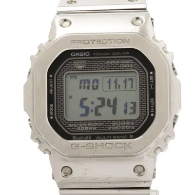 Pre-owned Casio Stainless Steel Wristwatch () In Multi
