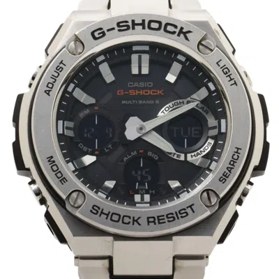 Pre-owned Casio Stainless Steel Wristwatch () In Multi