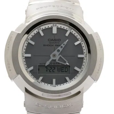 Pre-owned Casio Stainless Steel Wristwatch () In Multi