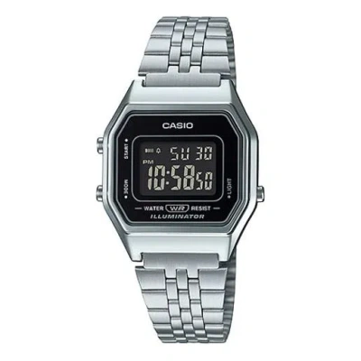 CASIO CASIO STANDARD CLASSIC RETRO DIGITAL WATCH 'SILVER BLACK'