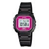 Casio Standard Electronic Pink/black Unisex Pink Dialblack Strap Unisex Mens Pinkblack Digital