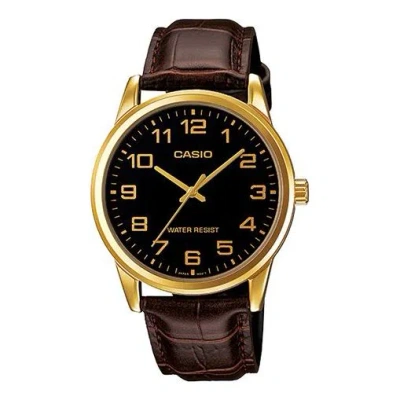 Casio Standard Serieses Men's Golden/brown Quartz Waterproof Mens Goldbrown Analog