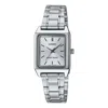 Casio Standard Stainless Steel Band Water Resistant 'silver'