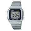 Casio Standard Vintage Classical Silver Mens White Digital