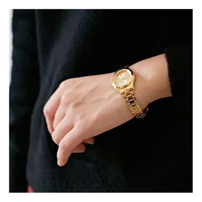 Casio Standard Vintage Steel Band Stainless Steel Strap Gold Analog