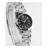 Casio Standardseries Quartzes Golden/black Dial Black Analog In Metallic