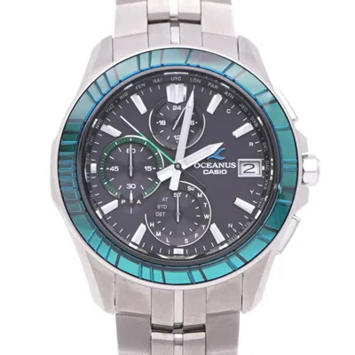 Pre-owned Casio Titanium Wristwatch () In Multi