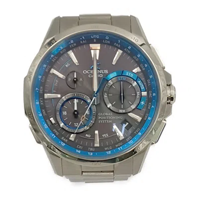 Pre-owned Casio Titanium Wristwatch () In Multi