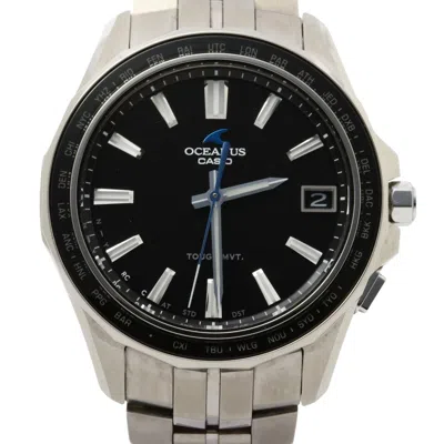 Pre-owned Casio Titanium Wristwatch () In Multi