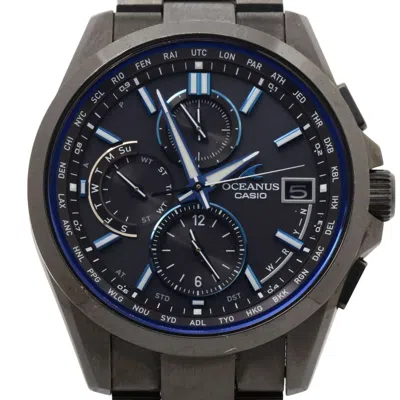 Pre-owned Casio Titanium Wristwatch () In Multi