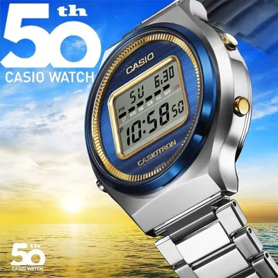 Pre-owned Casio Trn-50ss-2ajr Watch 50th Anniversary Tron Quartz Men's Watch Box Jpn