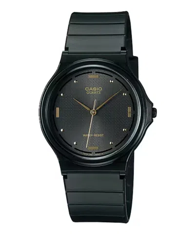 Casio Unisex Black Dial Casual Watch - Mq-76-1aul In Multi