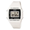 Casio Unisex Standard Waterproof White Digital