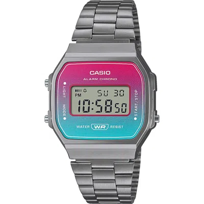 Casio Unisex Watch  A168werb-2aef Gbby2 In Metallic