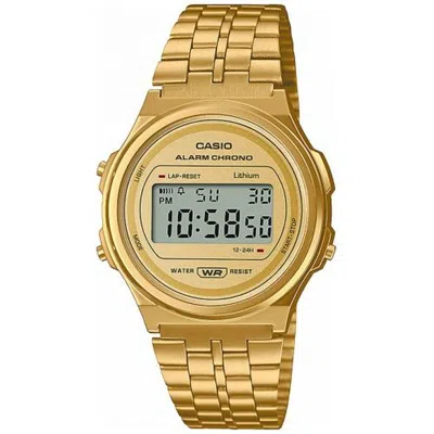 Casio Unisex Watch  A171weg-9aef Golden Vintage Gbby2