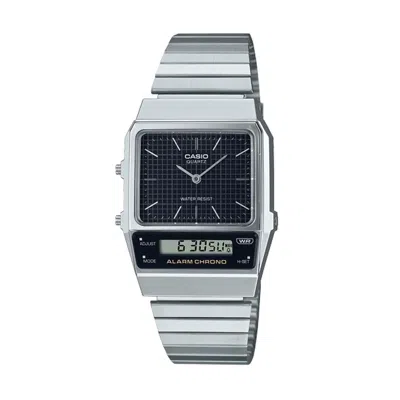 Casio Unisex Watch  Aq-800e-1aef Silver Gbby2 In Metallic