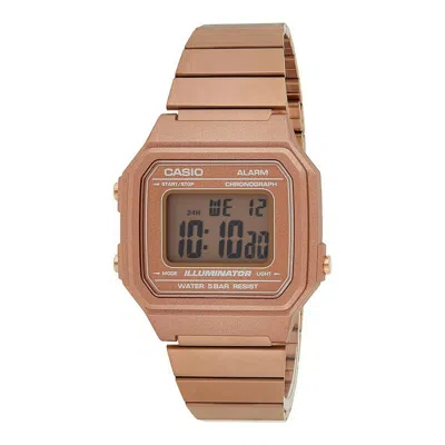 Casio Unisex Watch  B-650wc-5a ( 42 Mm) Gbby2 In Gold