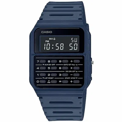 Casio Unisex Watch  Calculator ( 35 Mm) Gbby2 In Blue